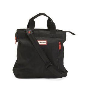HUNTER Black Hybrid Backpack